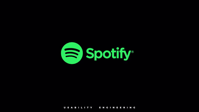 Cover image for Spotify Usability Testing :: Behance