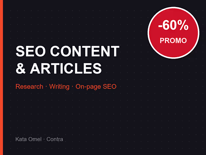 Cover image for 60% Cheaper Than Competitors! Review for New Freelancer!!!