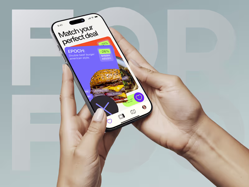 Cover image for ForFood – Mobile App, Brand Identity, Social Media