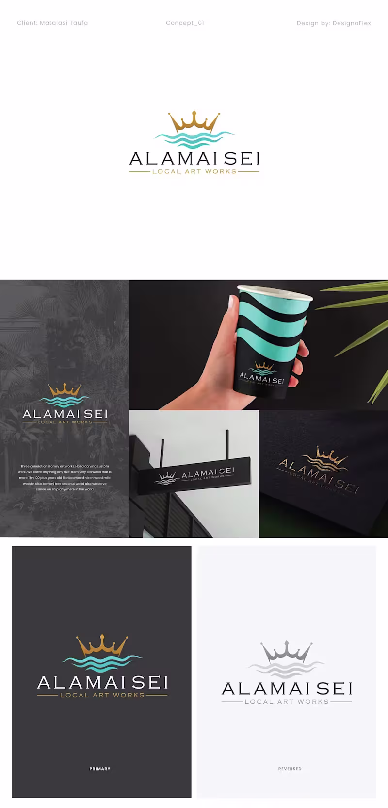 Cover image for Logo & Brand Identity Design for Alamai Sei