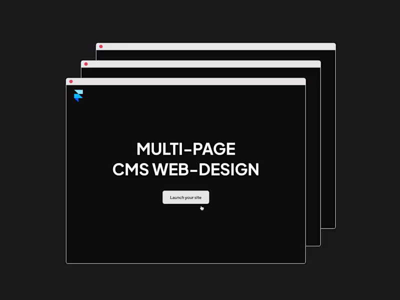 Cover image for Multi-Page & CMS Websites
