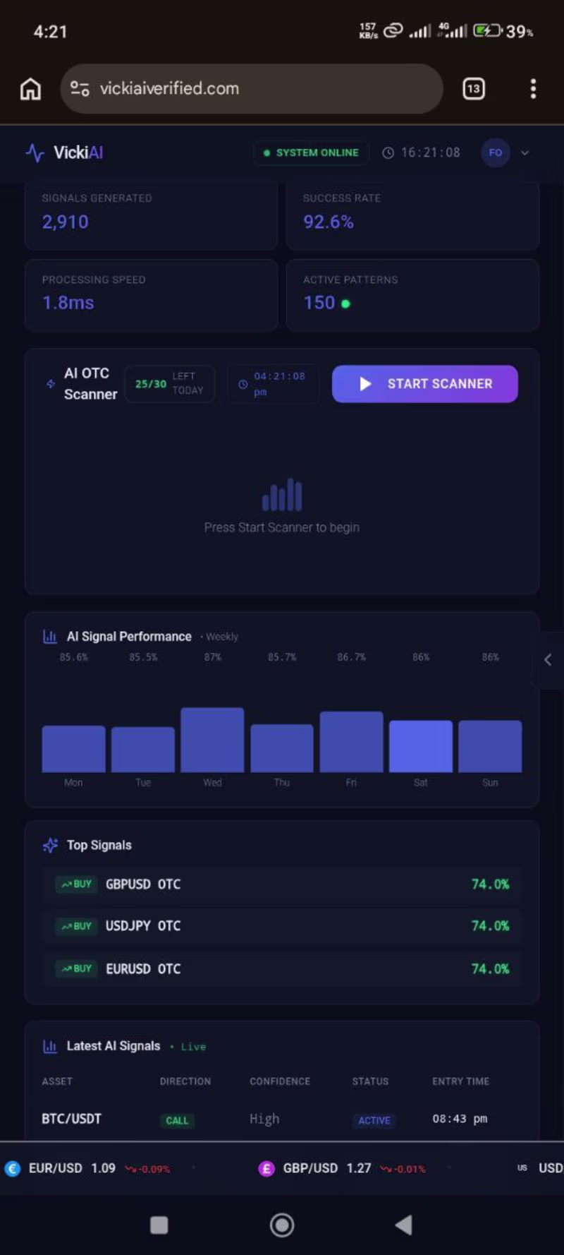 Cover image for Apex Tech Solutions Landing Page