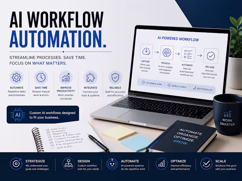 Cover image for AI Workflow Automation for Small Businesses