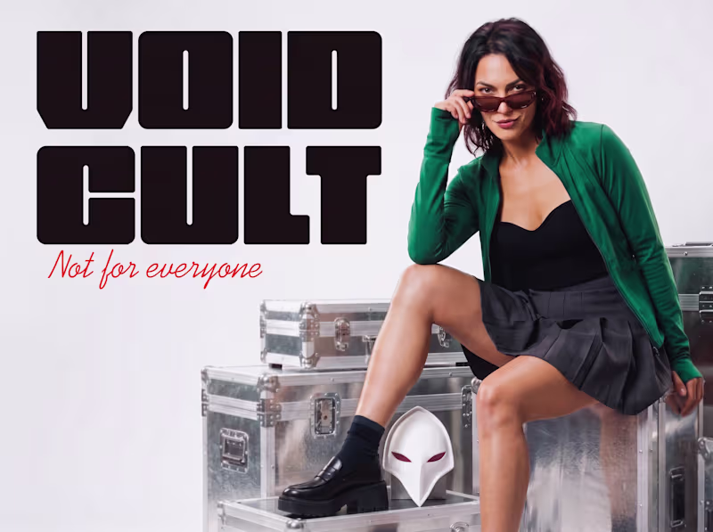 Cover image for Void Cult-Streetwear Brand identity