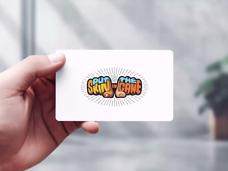 Cover image for Put Skin in the Game Logo Design