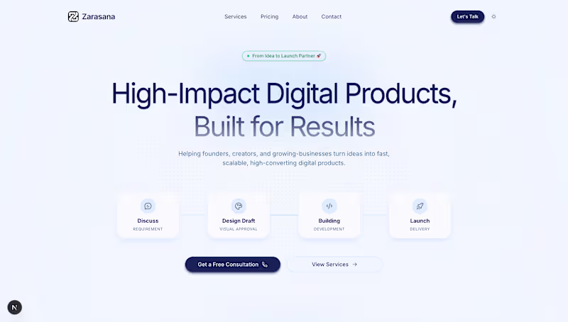 Cover image for Website Development