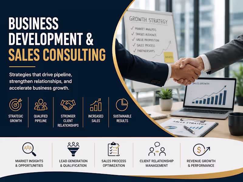 Cover image for Business Development & Sales Consulting