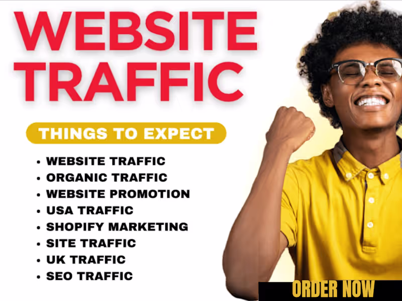 Cover image for I will provide real organic traffic for your website