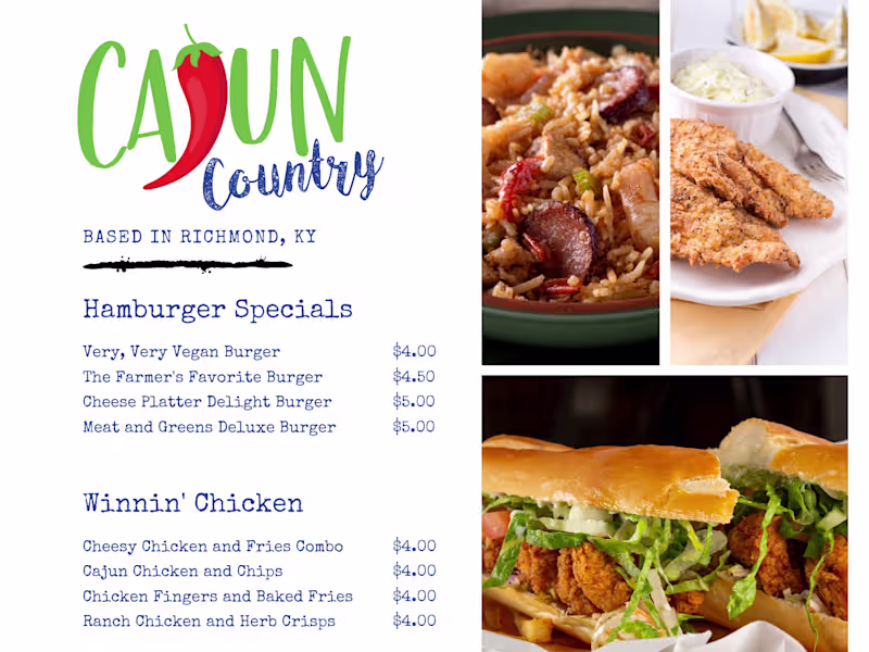 Cover image for Cajun Country Food Truck 