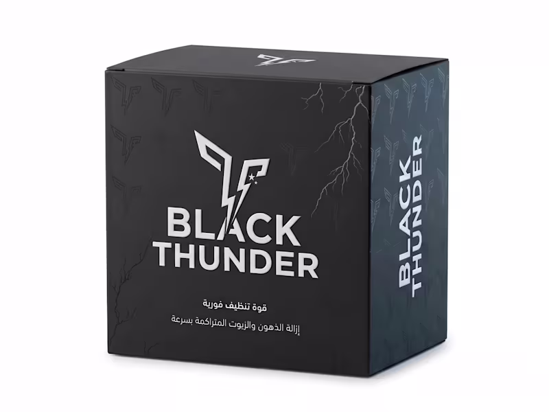 Cover image for Black Thunder — Packaging Design