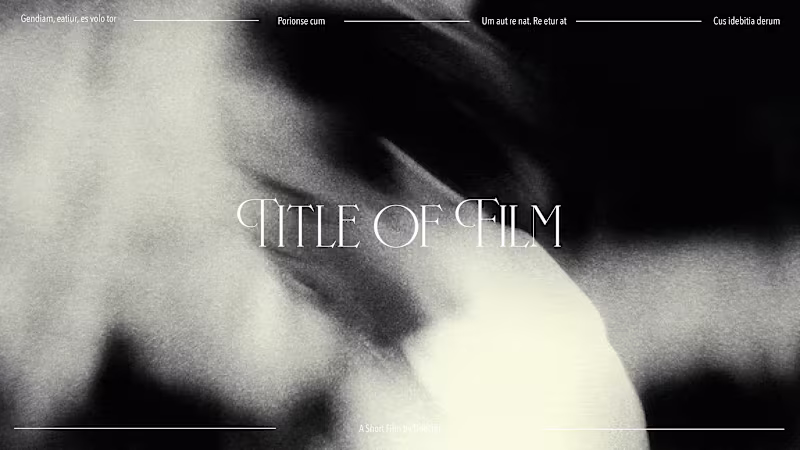 Cover image for Film Treatment