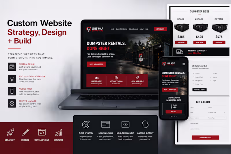 Cover image for Business Website Design + Build