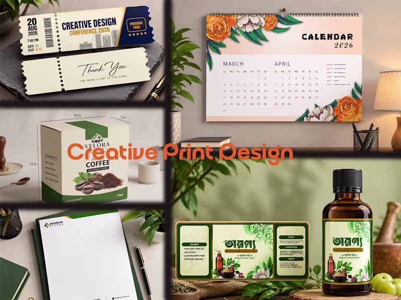 Cover image for Professional Print Design Services