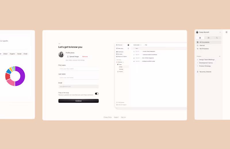 Cover image for Productivity & Project Management Tool | UI/UX