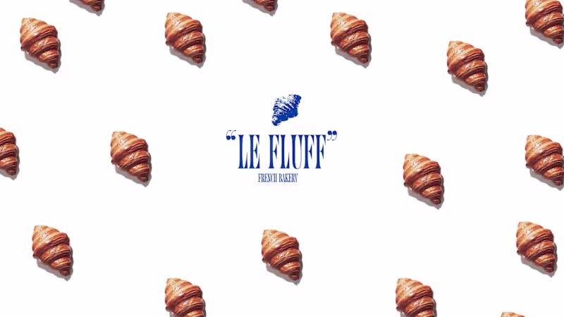 Cover image for "LE FLUFF" FRENCH BAKERY