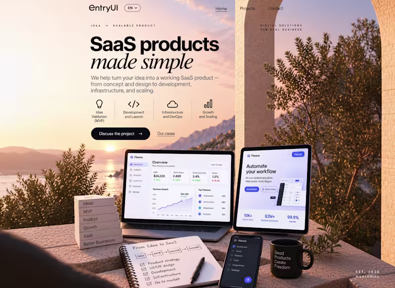 Cover image for Full-Cycle SaaS Development
