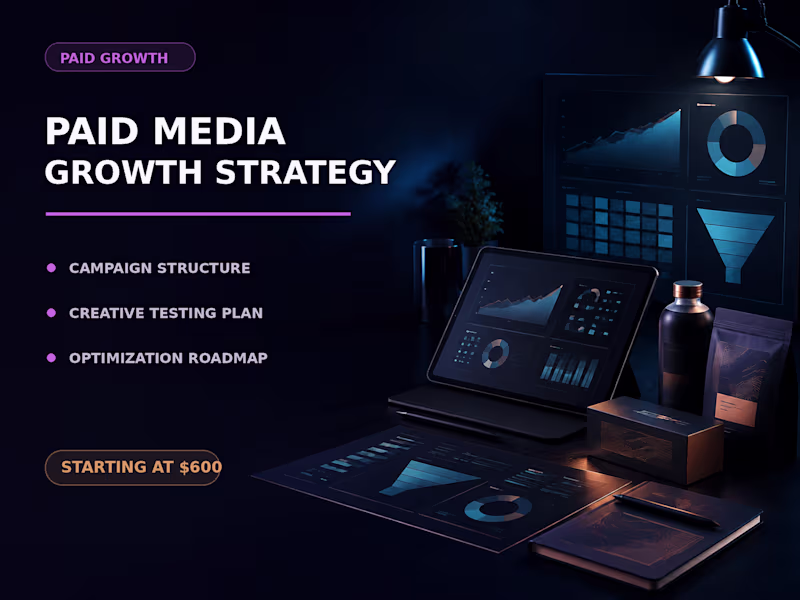 Cover image for Paid Media Growth Strategy for DTC Brands