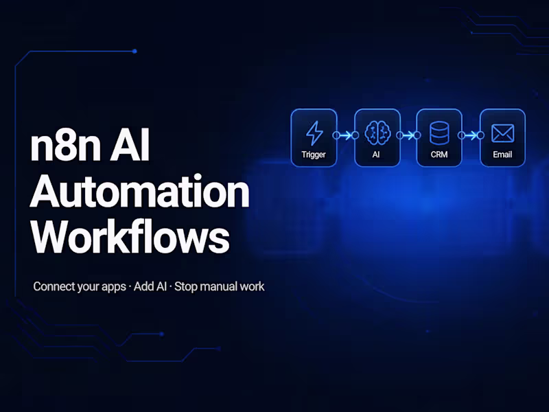Cover image for n8n AI Automation Workflows for Your Business