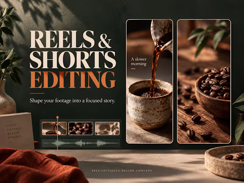 Cover image for Edit a vertical reel or short from your footage