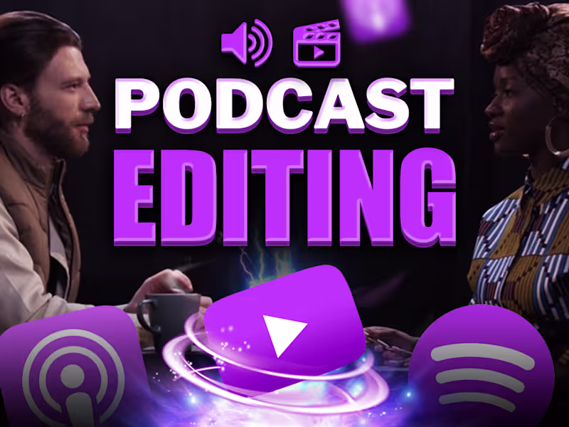 Cover image for Podcast Editing (Audio and Video)