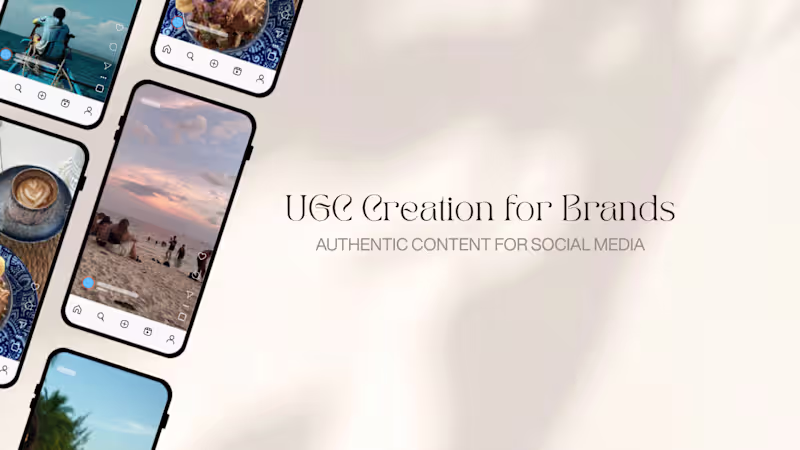 Cover image for Short-Form Video / UGC Creation for Brands