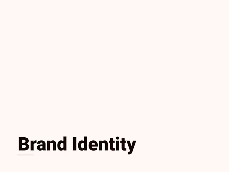 Cover image for Brand Identity