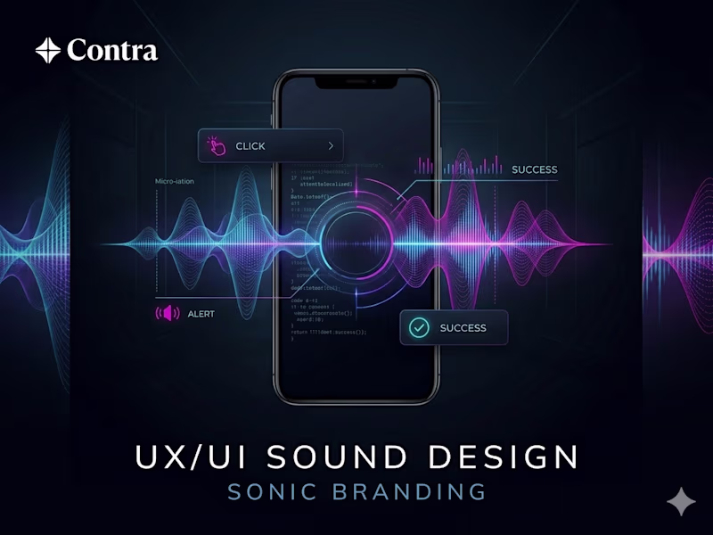 Cover image for UX/UI SOUND DESIGN