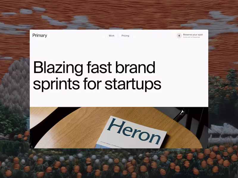 Cover image for Primary Studio (https://primary.studio) — designed by Nooon