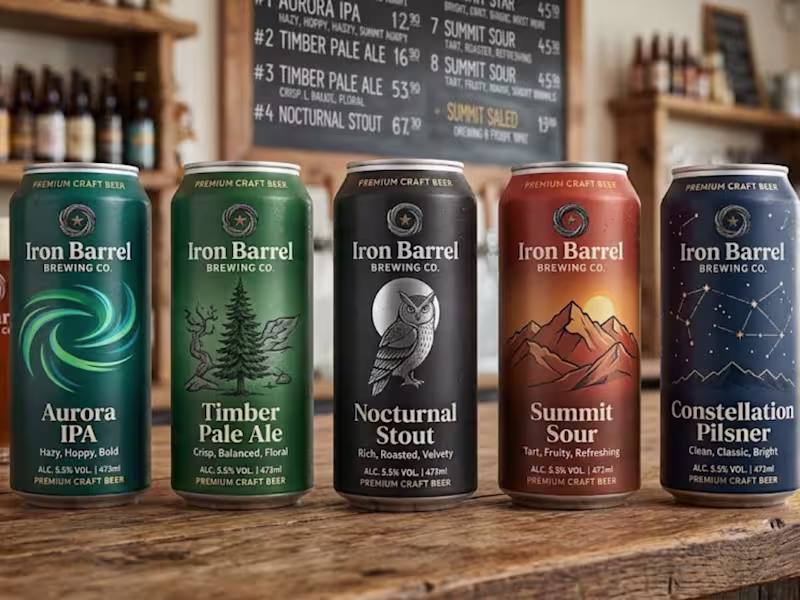 Cover image for 🍺 Premium Craft Beer Can