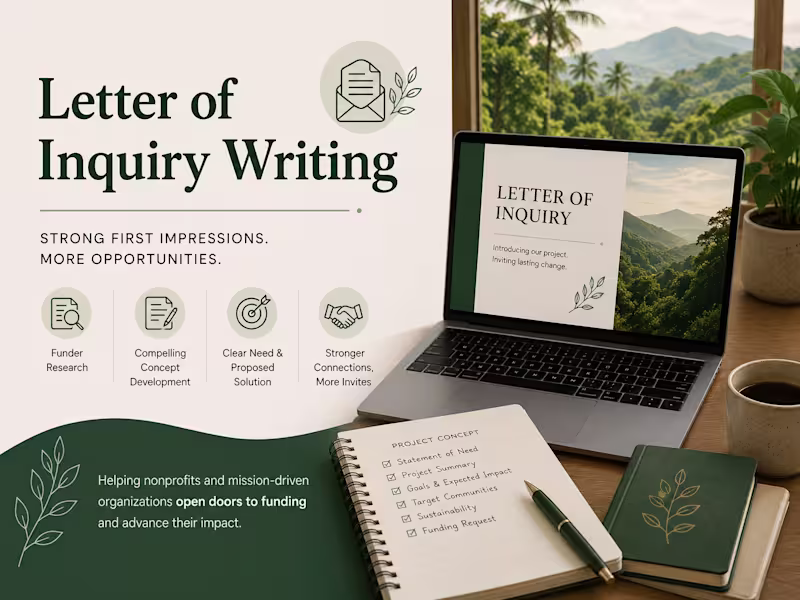 Cover image for Letter of Inquiry (LOI)
