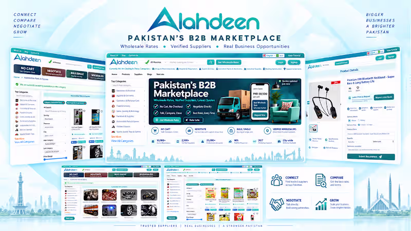 Cover image for Alahdeen B2B Ecommerce Marketplace