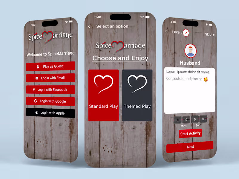 Cover image for Spice Marriage App