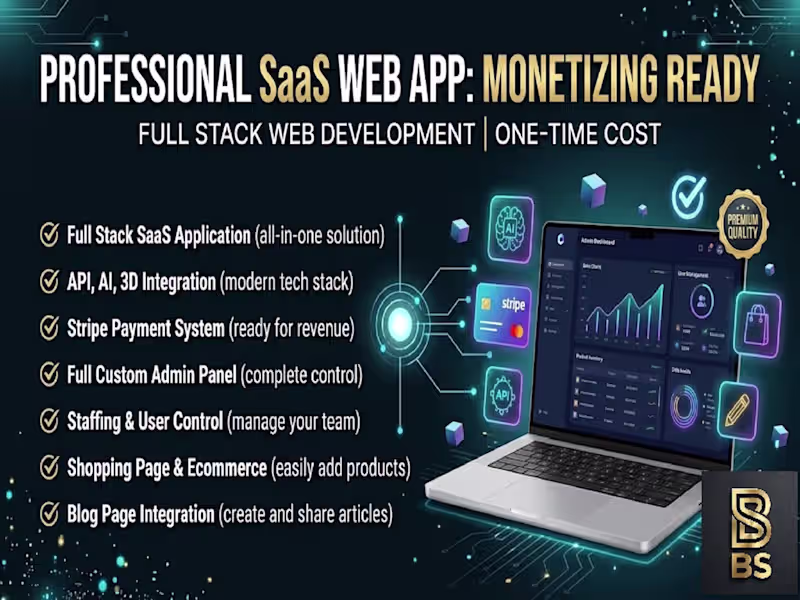 Cover image for Custom Web Application Development - Fully Monetization Ready