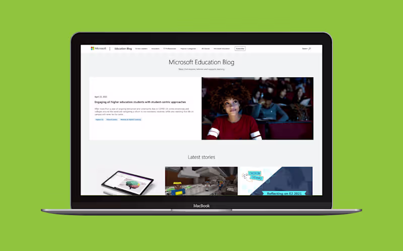 Cover image for Microsoft Education Blog
