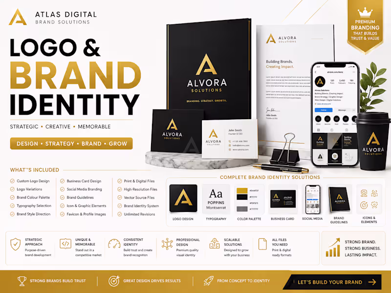 Cover image for Logo & Brand Identity