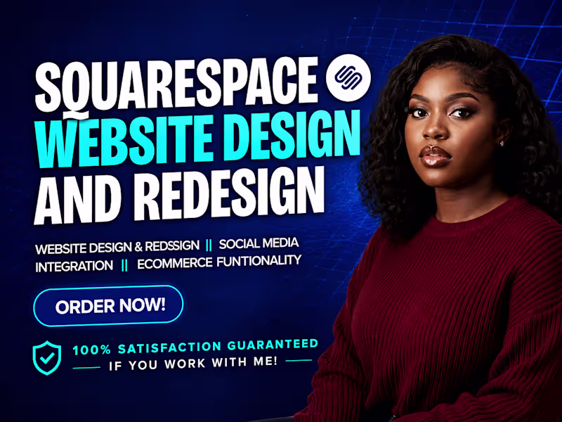 Cover image for Squarespace Website Design