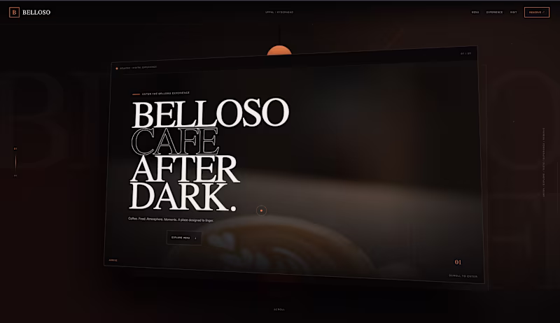 Cover image for BELLOSO — ENTER THE EXPERIENCE
It