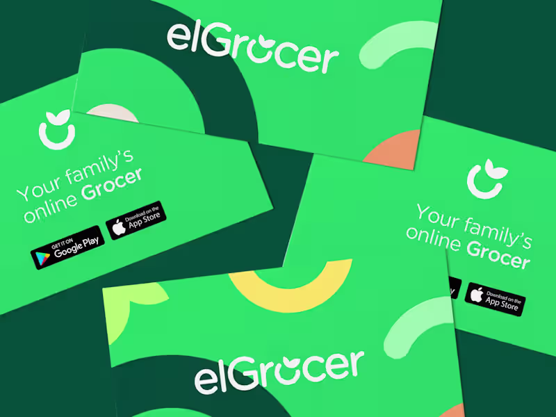 Cover image for elGrocer Visual Identity Rebranding