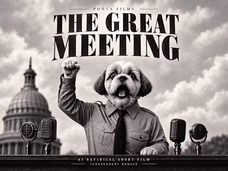 Cover image for THE GREAT MEETING — AI Satirical Short Film