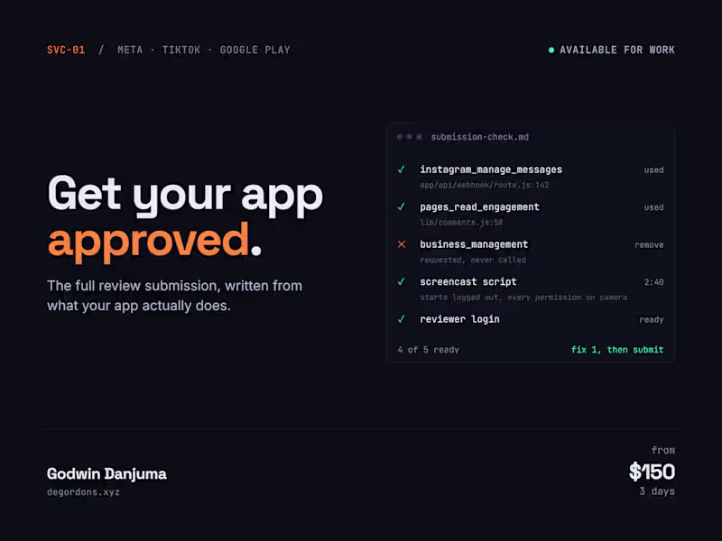 Cover image for Meta, TikTok or Google Play app review
