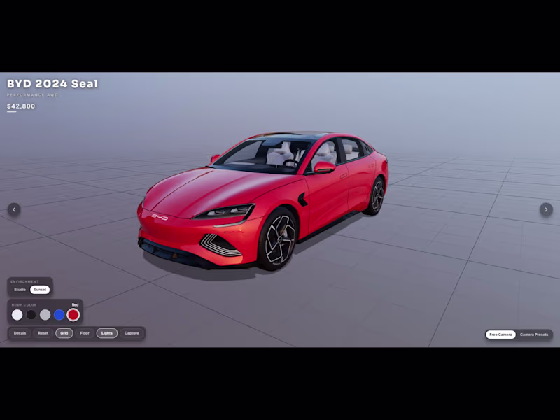 Cover image for Real-Time 3D Product Configurator