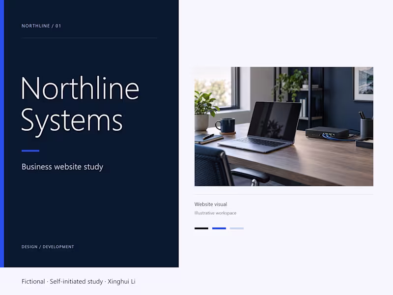 Cover image for Northline Systems — Business Website Demo