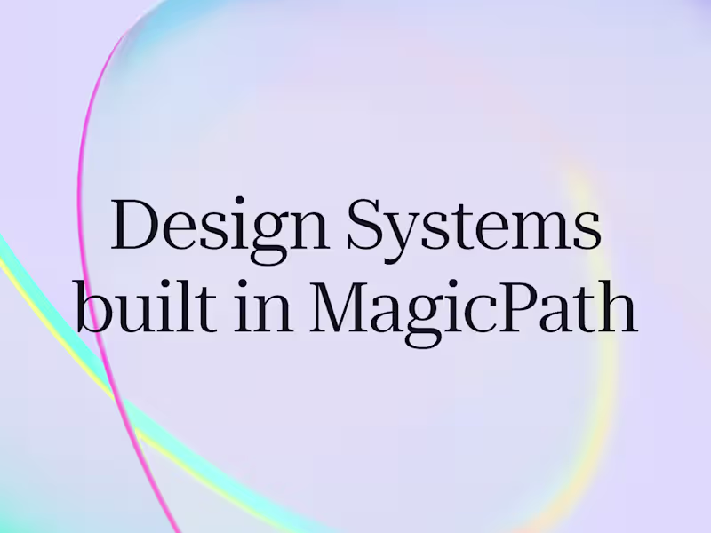 Cover image for Modular Design Systems that scale effortlessly.