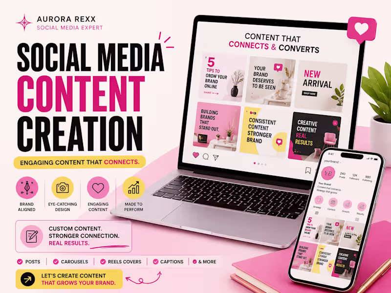 Cover image for Social Media Content Creation