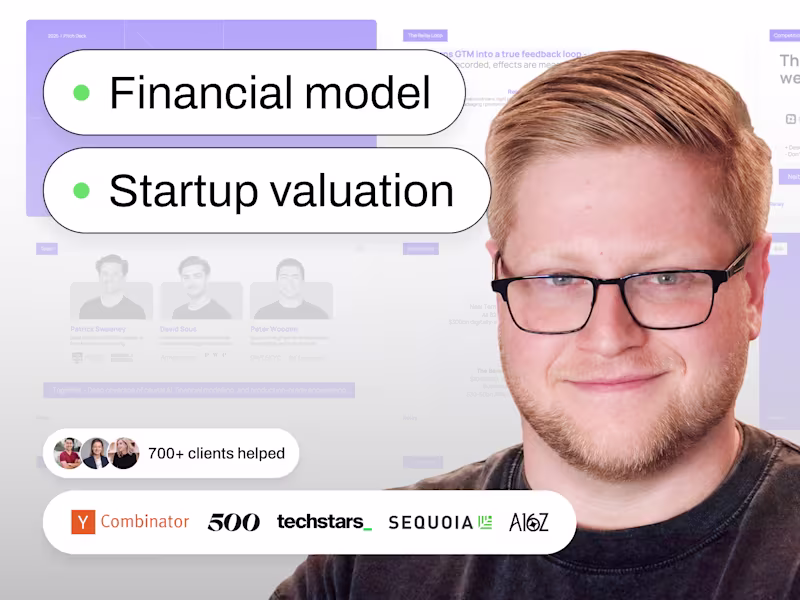 Cover image for Investor-Ready Financial Model & Startup Valuation