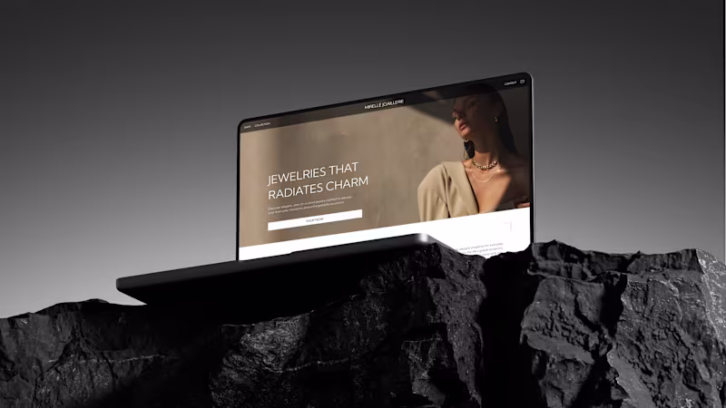Cover image for Luxury Jewelry E-commerce Website for Mirellé Joaillerie