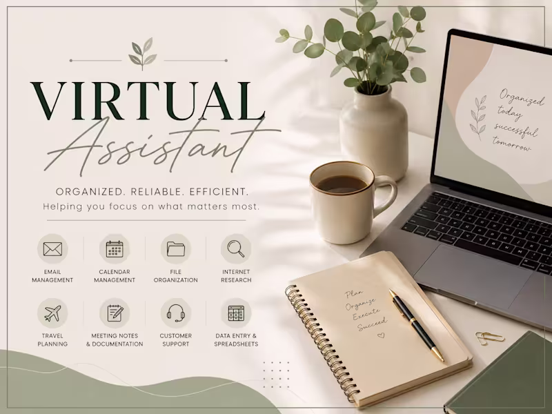 Cover image for General Virtual Assistance