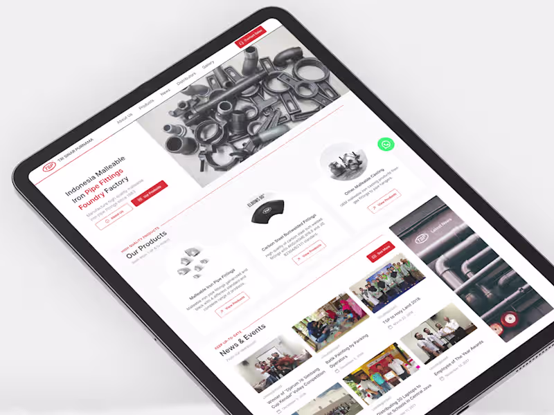 Cover image for Tri Sinar Purnama (2022) • Landing Page Design