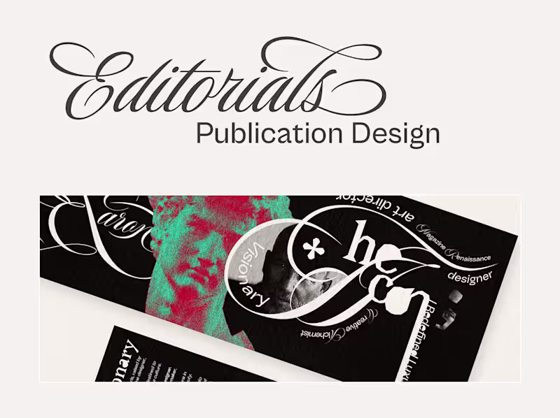 Cover image for Custom Editorial & Publication Design