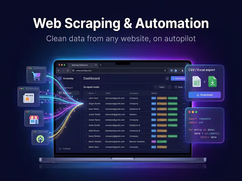 Cover image for Web Scraping and Browser Automation with Python